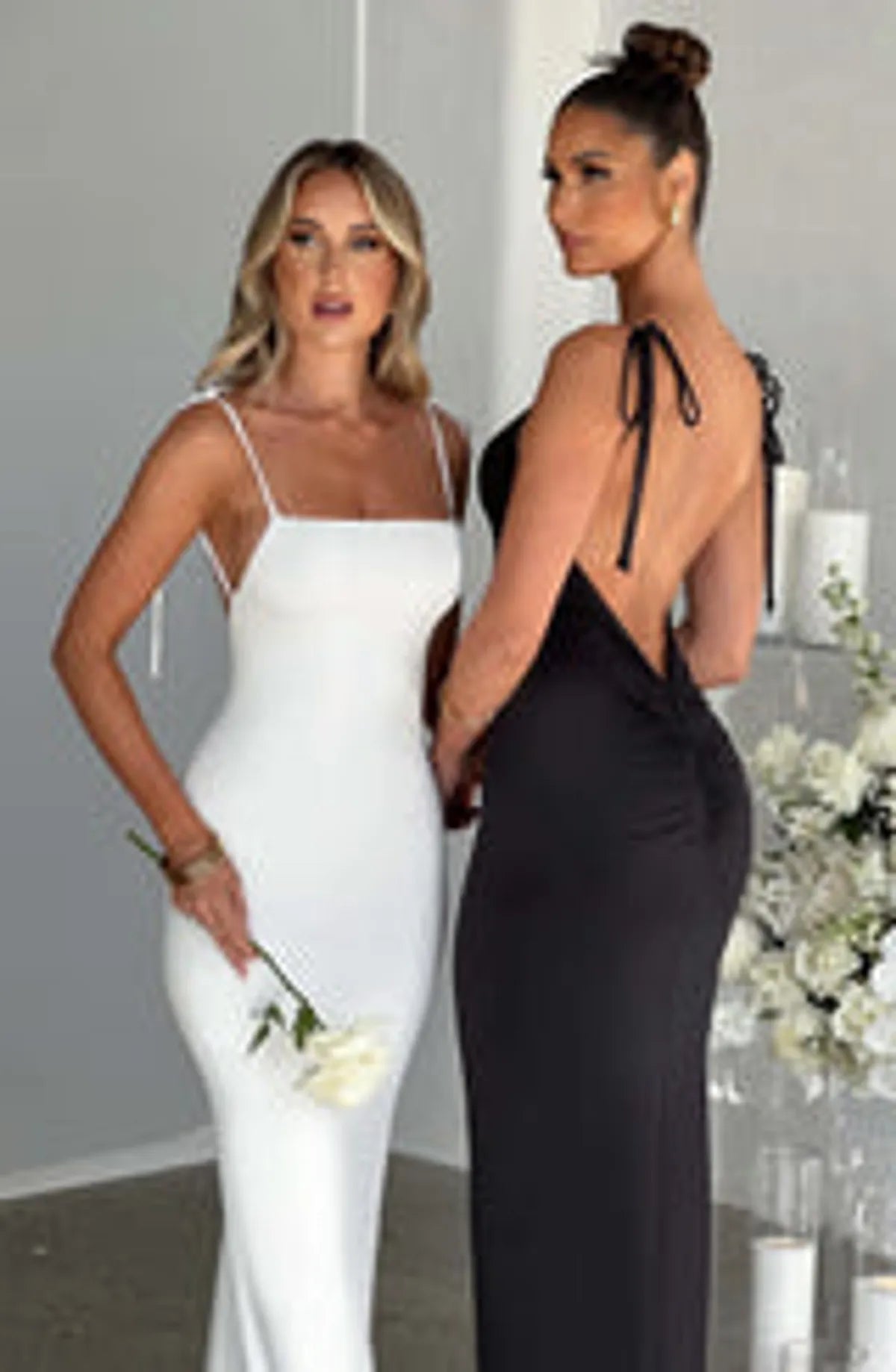 Aanaya Maxi Dress - Black