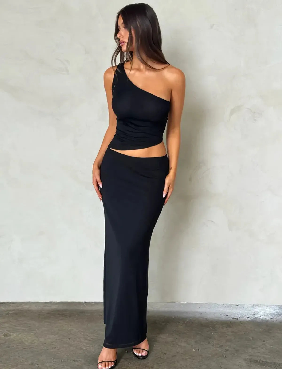 Black-Aenna-Top-And-Maxi-Skirt-For-Women
