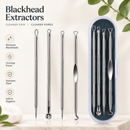 Blackhead & Acne Remover Tool Kit